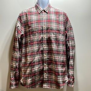 J crew large tall button down shirt